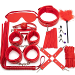 10-Piece BDSM Accessories Set for Adults | Bondage Kit - BDSM Set - Prussian BD