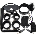 10-Piece BDSM Accessories Set for Adults | Bondage Kit - BDSM Set - Prussian BD